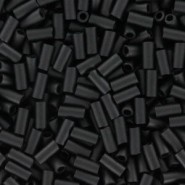 Miyuki Bugles 3mm kralen Matte black BGL1-401F